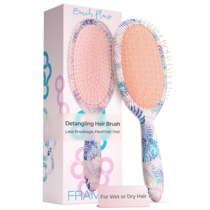 Flowers Wet Detangler Brush – Brushes for Hair, Wet Dry Brush, Hair Detangler Brushes, Hairbrush for Women, Curly Hair Brush Detangler Tangle Brush, Kids Brushes for Hair Kids Hair Brush